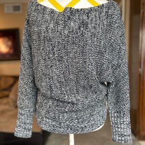 Bebe black and grey sweater